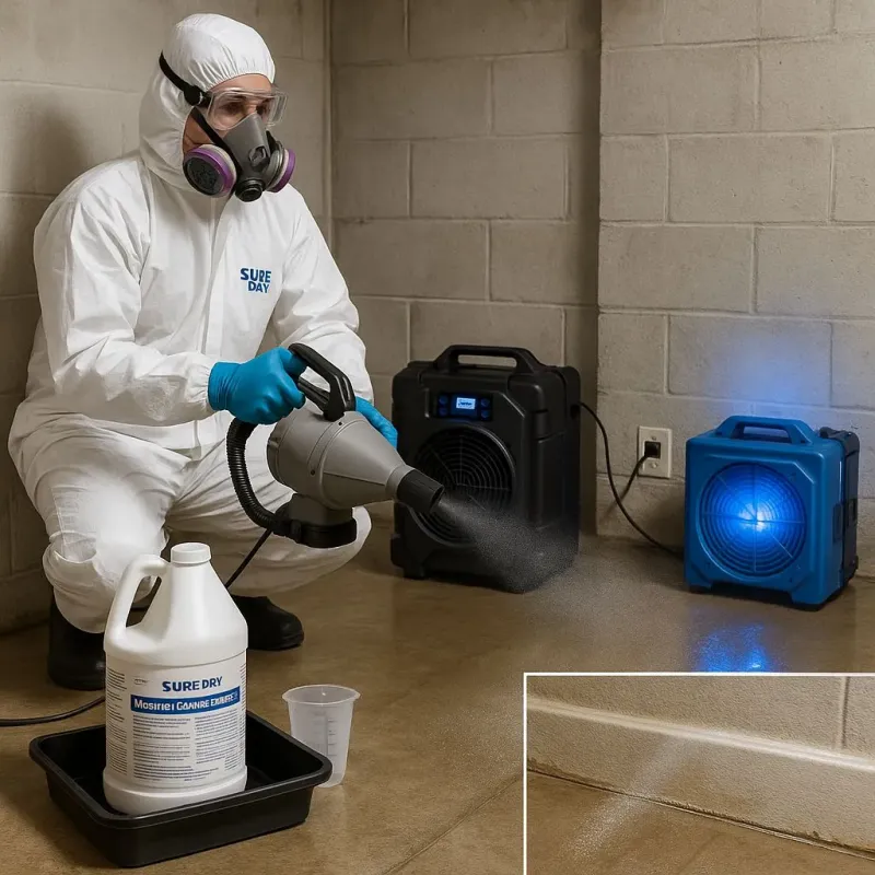 Sanitization and Odor Removal process in Tahoe Vista, CA