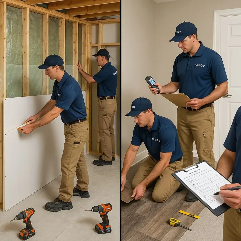 Repairs and Reconstruction process in Tahoe Vista, CA