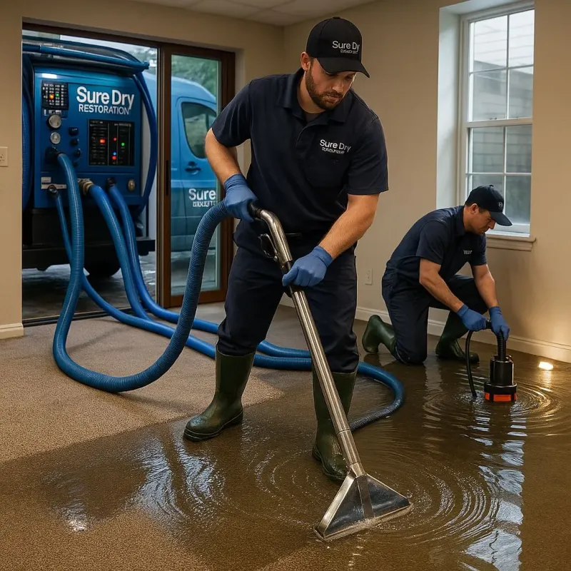 Water Extraction and Removal process in Tahoe Vista, CA